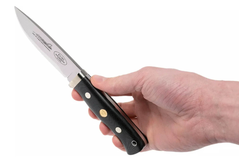 Fallkniven F1 Swedish Air Force NG F1L3Gbm kniv limited edition 10 cm blad svart micarta håndtak + lærhylse + etui