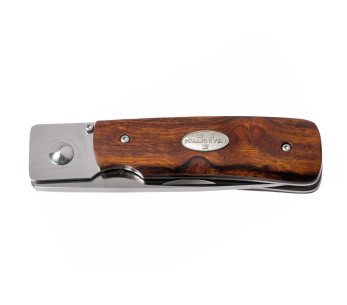 Fallkniven RL1DI fällkniv 9,5cm Desert Ironwood-handtag + mockasinslida 2
