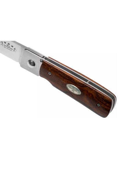 Fallkniven RL1DI fällkniv 9,5cm Desert Ironwood-handtag + mockasinslida