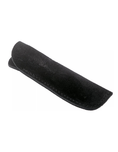 Navalha dobrável Fallkniven RL1DI Desert Ironwood Cabo de 9,5 cm + bainha em camurça