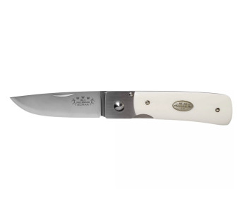 Fallkniven RL1EY fällkniv 9,5 cm Elforyn imitation elfenben handtag + mockasinslida