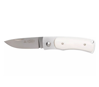 Fallkniven U1EY Elmax taittoveitsi 8.6cm Elforyn jäljitelmä norsunluu kahva + Cordura tuppi