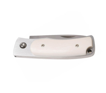 Fallkniven U1EY Elmax fällkniv 8,6cm Elforyn imitation elfenben handtag + Cordura mantel 2
