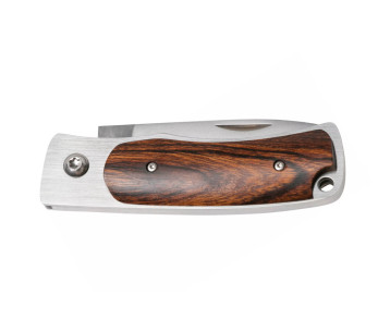 Fallkniven U1 Elmax foldekniv Desert Ironwood håndtak 8,6 cm + Cordura slire 2