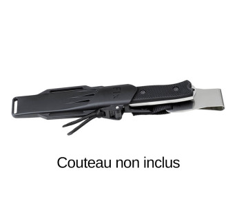 Funda de zytel Fallkniven F1XEZCLIP para cuchillo F1x con clip de acero inoxidable