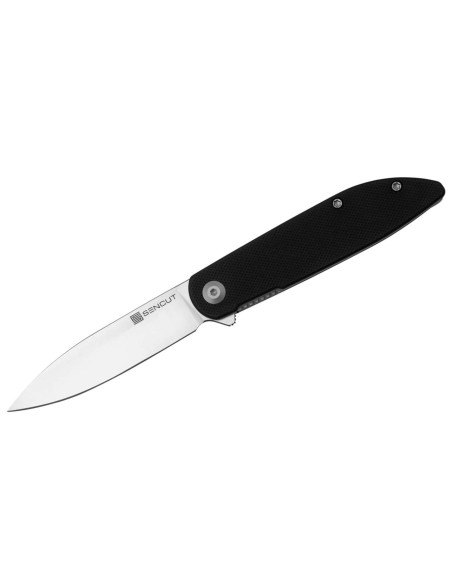 Sencut Bocll II foldekniv S220191 sort G10-håndtag 9,5 cm
