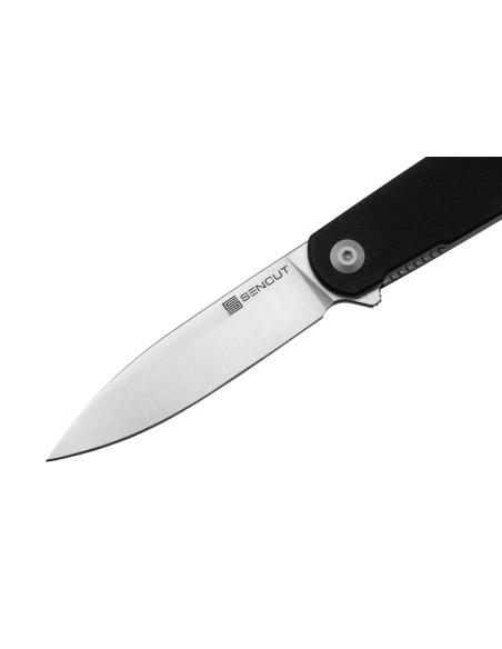 Sencut Bocll II foldekniv S220191 sort G10-håndtag 9,5 cm
