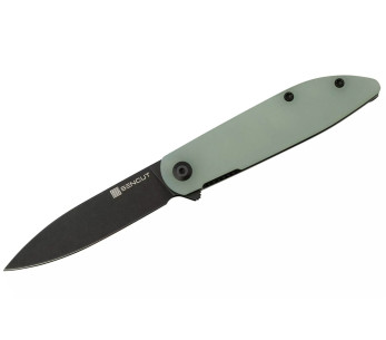 Klappmesser Sencut Bocll II S220192 schwarze Klinge Griff aus G10 natur 9,5cm