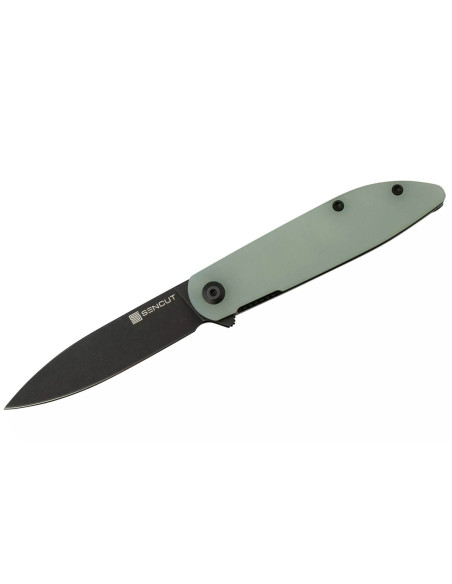 Sencut Bocll II S220192 vouwmes zwart lemmet naturel G10 handgreep 9.5cm