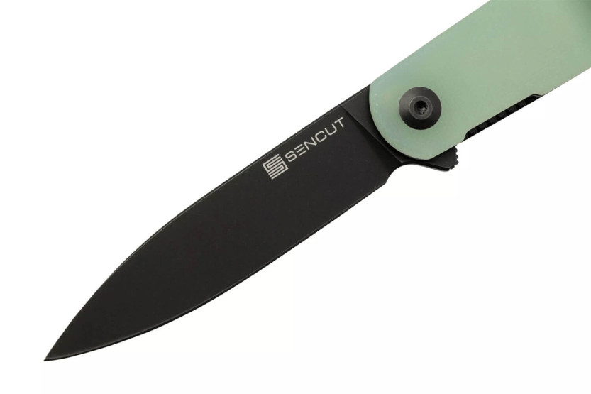 Sencut Bocll II S220192 vouwmes zwart lemmet naturel G10 handgreep 9.5cm