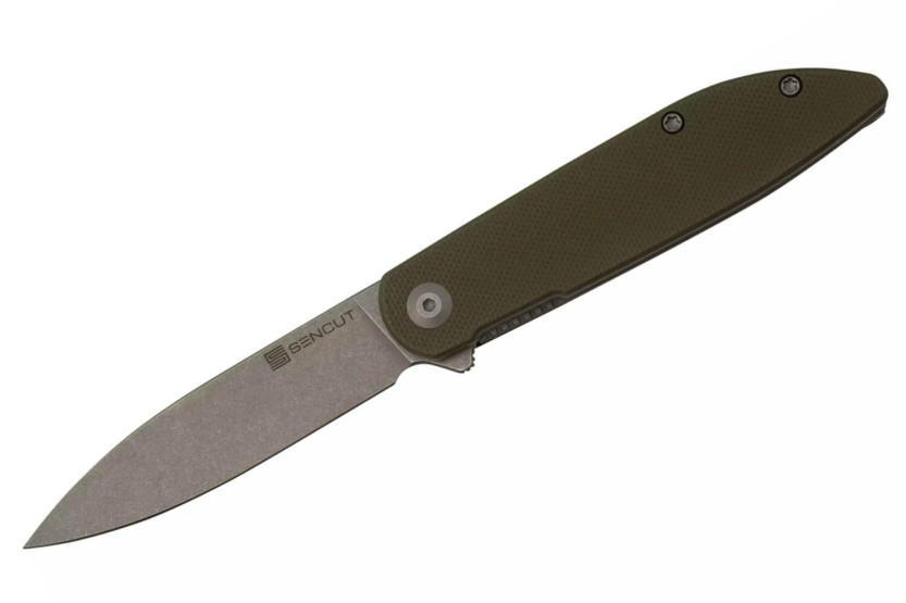 Klappmesser Sencut Bocll II S220194 Griff aus G10 grün 9,5cm