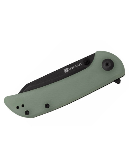 Sencut Fritch S220142 folding knife 10.2cm natural micarta handle