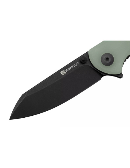 Sencut Fritch S220142 folding knife 10.2cm natural micarta handle