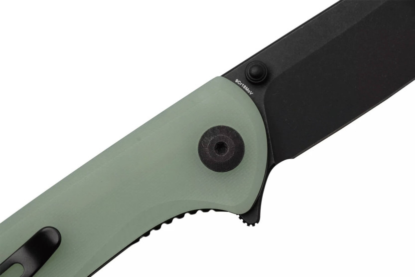 Sencut Fritch S220142 folding knife 10.2cm natural micarta handle