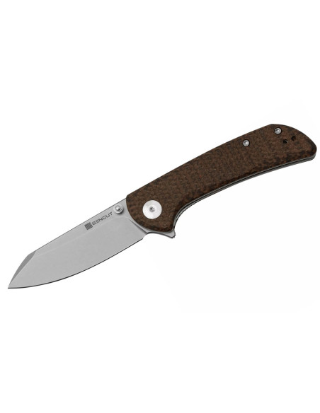 Sencut Fritch S220143 vouwmes bruin micarta handvat 10,2cm