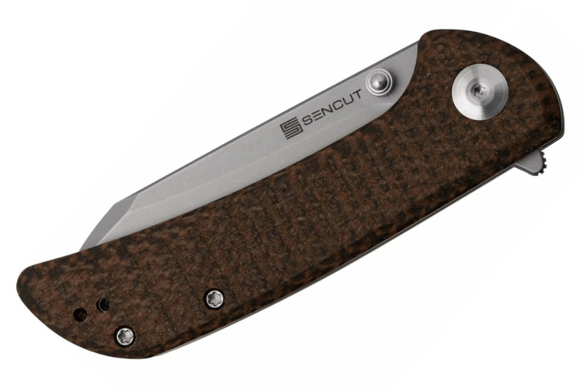 Sencut Fritch S220143 foldekniv med brunt micarta-håndtag 10,2 cm