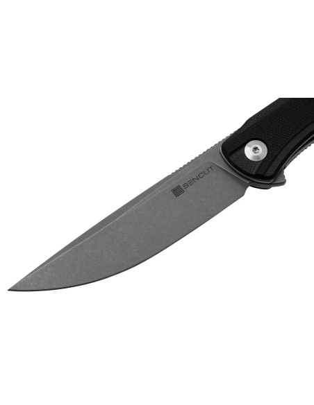 Sencut Scitus S210421 vouwmes 11,5cm zwart G10 handvat