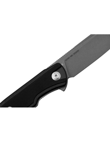 Sencut Scitus S210421 vouwmes 11,5cm zwart G10 handvat