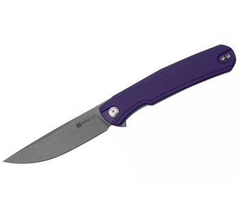 Faca dobrável Sencut Scitus S210422 Cabo G10 roxo de 11,5 cm
