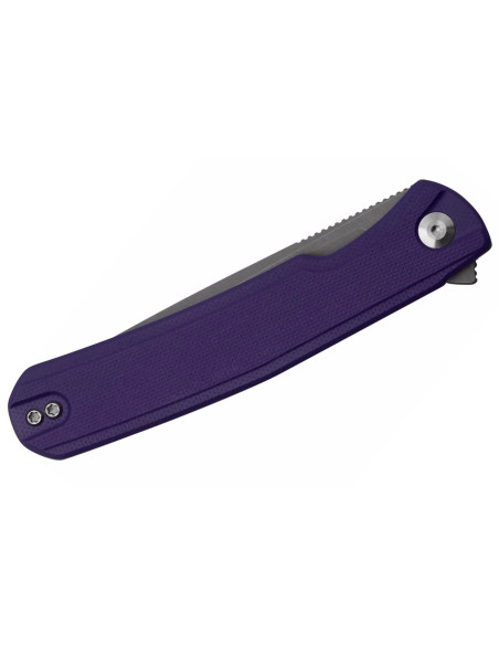 Sencut Scitus S210422 navaja plegable 11.5cm mango G10 morado