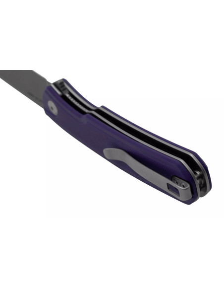 Sencut Scitus S210422 foldekniv lilla G10-håndtak 11,5 cm