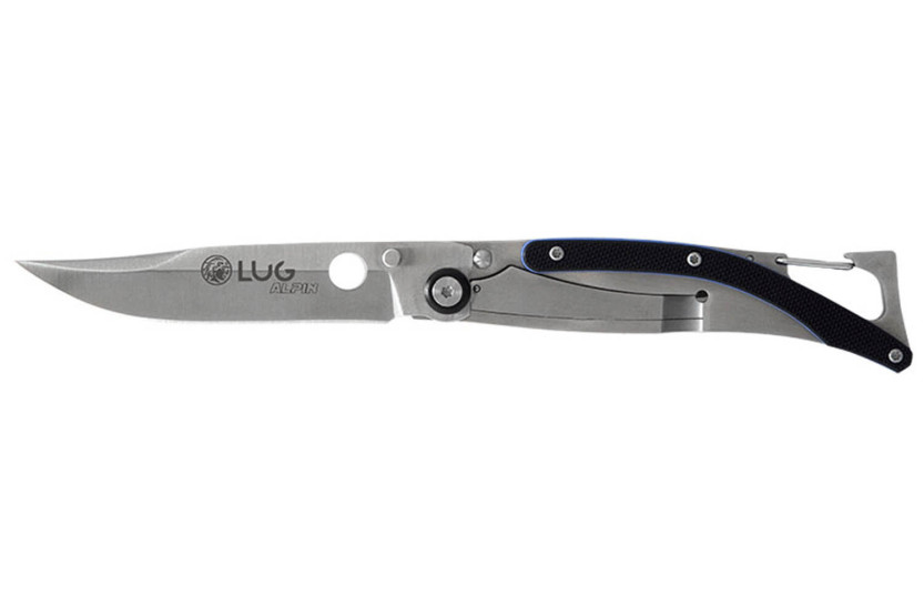Lug SP1SBB vouwmes 11cm zwart en blauw G10 handvat met clip
