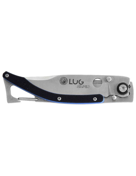 Klappmesser Lug SP1SBB G10-Griff 11cm schwarz und blau mit Clip