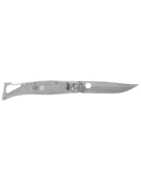 LUG SP1SOB negro y naranja cuchillo plegable 11cm G10 y mango de acero con clip