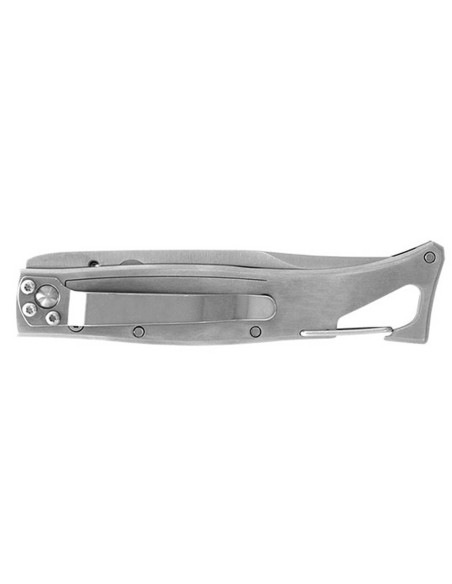 LUG SP1SRB negro y rojo cuchillo plegable 11cm G10 y mango de acero con clip