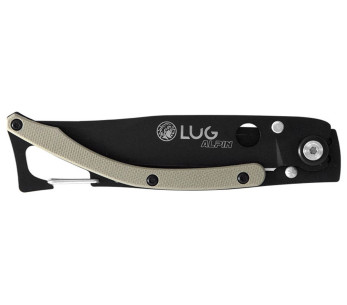 LUG SP1TD ökenfällkniv 11cm G10-stålhandtag med karbinhake 2