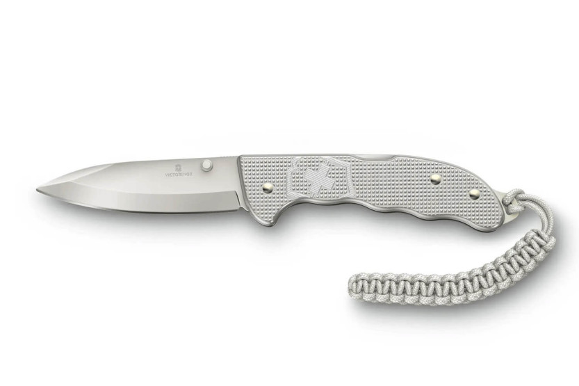 Victorinox Evoke Alox folding knife 0.9415.D26 grey alox handle 13.6cm