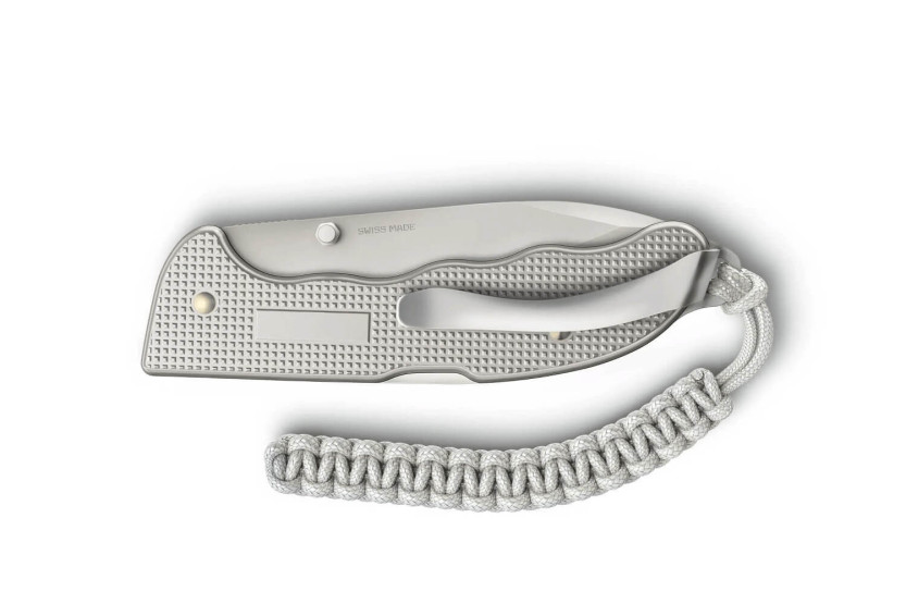 Coltello pieghevole Victorinox Evoke Alox 0.9415.D26 manico in alox grigio 13,6 cm