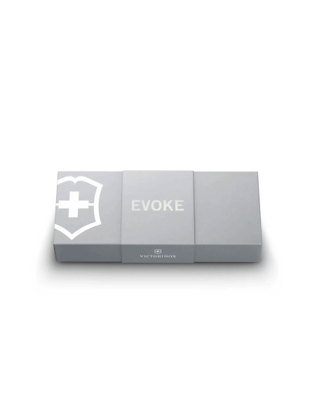 Coltello pieghevole Victorinox Evoke Alox 0.9415.D26 manico in alox grigio 13,6 cm
