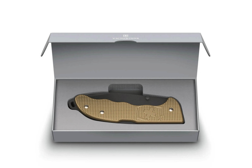 Victorinox fällkniv Evoke BS Alox 0.9415.DS249 beige alox handtag 13,6cm