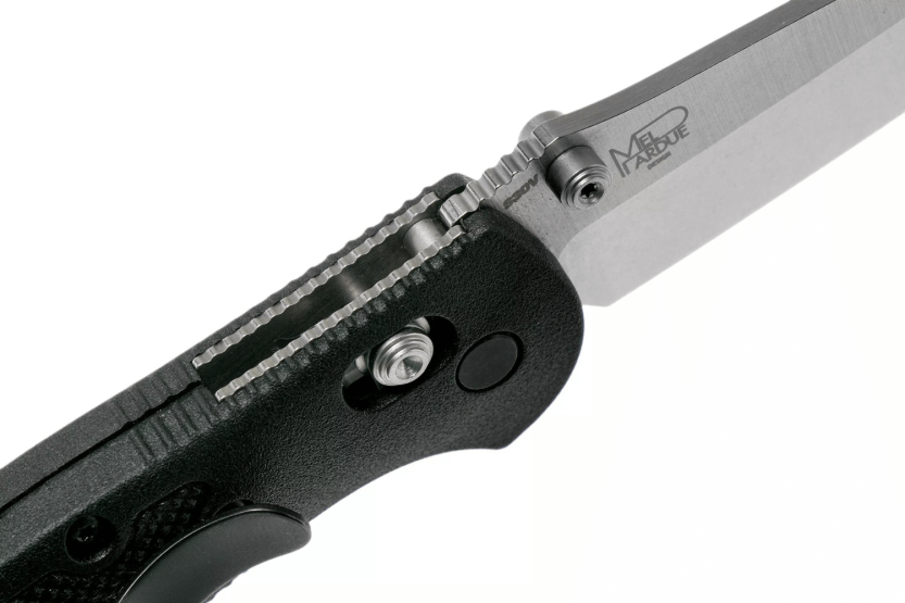 Benchmade Mini Griptilian 556 vouwmes 9.9cm zwart Grivory handvat