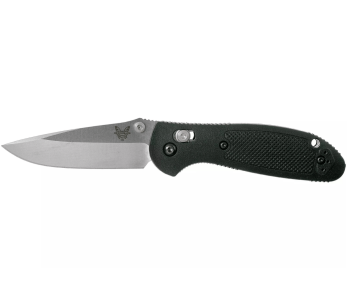 Benchmade Mini Griptilian 556 vouwmes 9.9cm zwart Grivory handvat