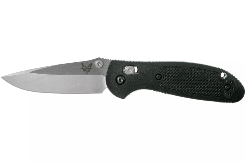 Benchmade Mini Griptilian 556 foldekniv 9,9 cm sort Grivory-håndtag