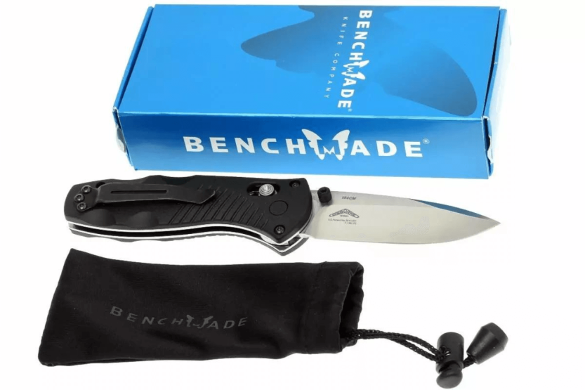 Benchmade vouwmes Mini Barrage 585 zwart valox handvat 10cm