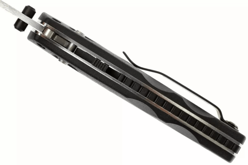 Benchmade foldekniv Mini Barrage 585 sort valox håndtag 10cm
