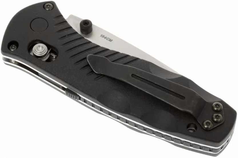 Benchmade vouwmes Mini Barrage 585 zwart valox handvat 10cm