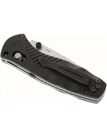 Benchmade foldekniv Mini Barrage 585 sort valox håndtag 10cm