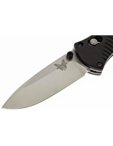 Benchmade foldekniv Mini Barrage 585 sort valox håndtag 10cm