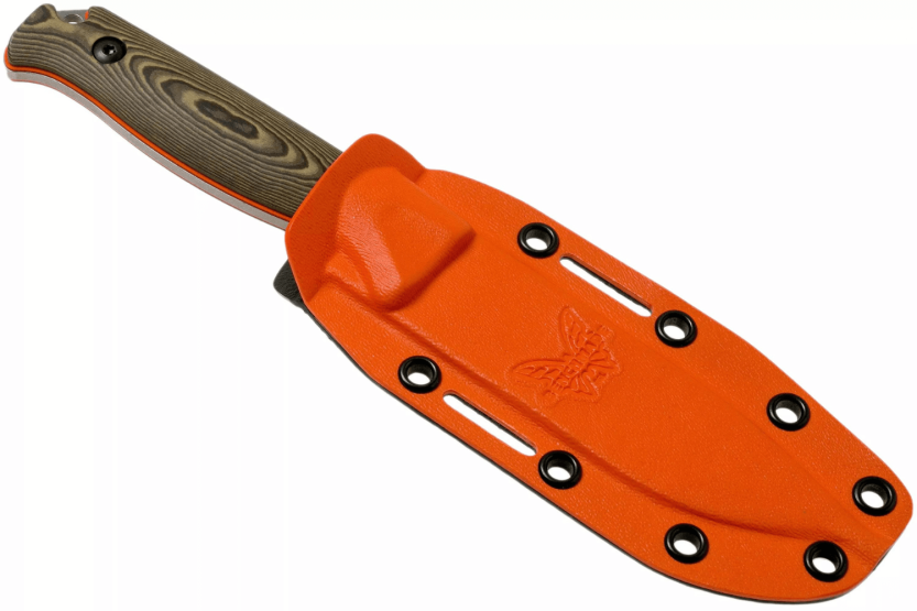 Benchmade Saddle Mountain Skinner 15002-1 svart blad 10,7cm G10/Richtlite handtag + boltaron slida