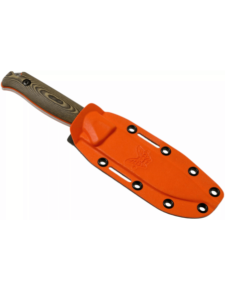 Benchmade Saddle Mountain Skinner 15002-1 svart blad 10,7cm G10/Richtlite handtag + boltaron slida