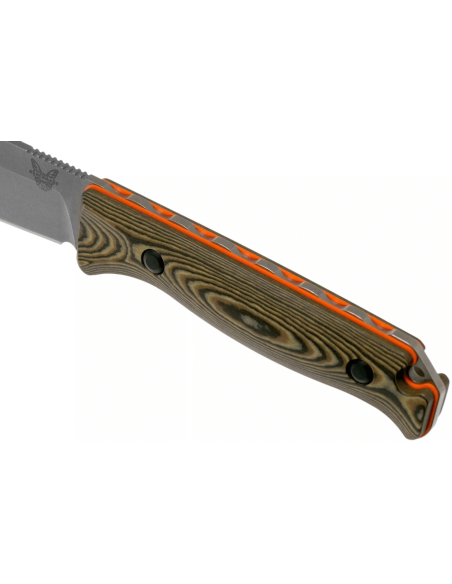 Benchmade Saddle Mountain Skinner 15002-1 svart blad 10,7cm G10/Richtlite handtag + boltaron slida