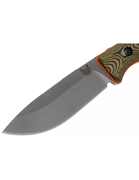 Benchmade Saddle Mountain Skinner 15002-1 svart blad 10,7cm G10/Richtlite handtag + boltaron slida