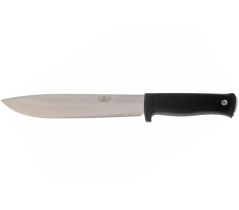 Fallkniven A2L Expedition Knife 20 cm blad svart Kraton håndtak + lærhylse