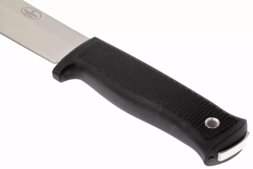 Fallkniven A2L Expedition Knife 20 cm klinge sort Kraton håndtag + læderskede