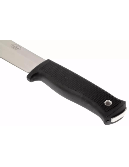 Cuchillo Fallkniven A2L Expedition 20cm hoja mango Kraton negro + funda de cuero