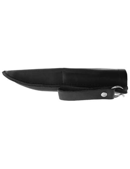Arctic Legend Bear Knife AL866 artisanal 14.5cm blade curly birch handle + leather sheath